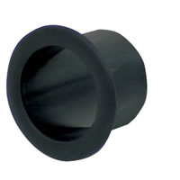 Black Moulded Plastic Port Tube 45mm Internal