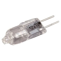 Clear 50W 12V G6.35 Bi Pin Capsule Lamp