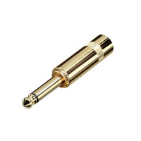 Neutrik NYS224AG 6.35mm 2 Pin Mono Metal Jack Plug with Large Entry