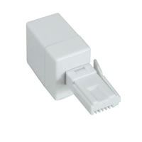 Telephone Adaptor Plug US RJ11 to UK BT Plug #3