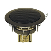 Black 100V Line 6W Ceiling Speaker
