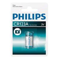 Philips ExtremeLife Photo Lithium CR123A B1 Battery