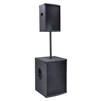 Black Heavy Duty 900mm Speaker Pole #2